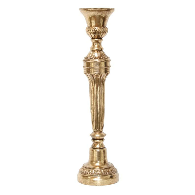 Antique Gold Decorative Candle Holder 60cm