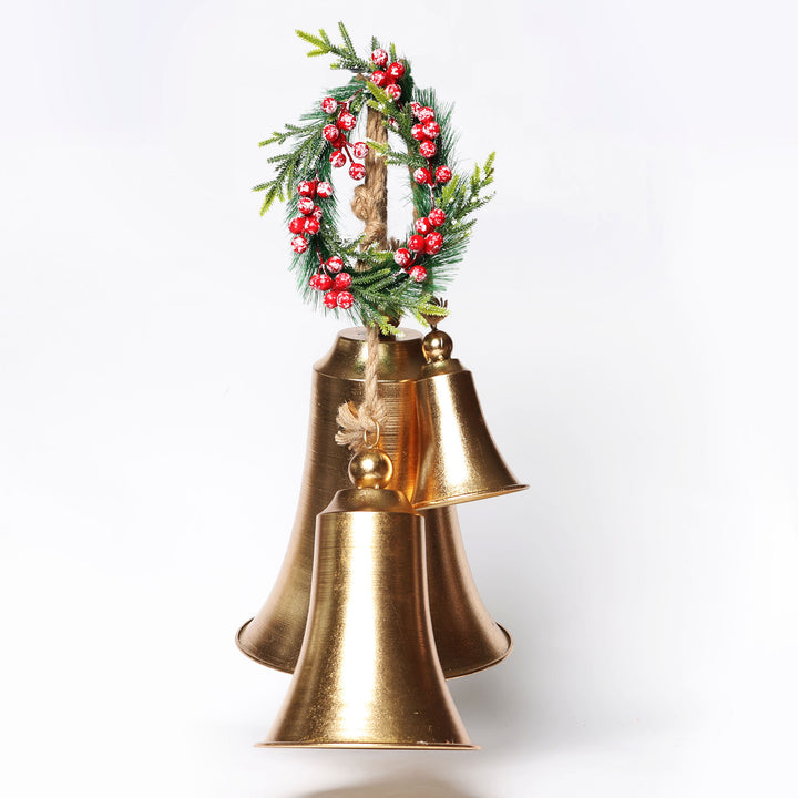 Antique Hanging Bell Trio 
