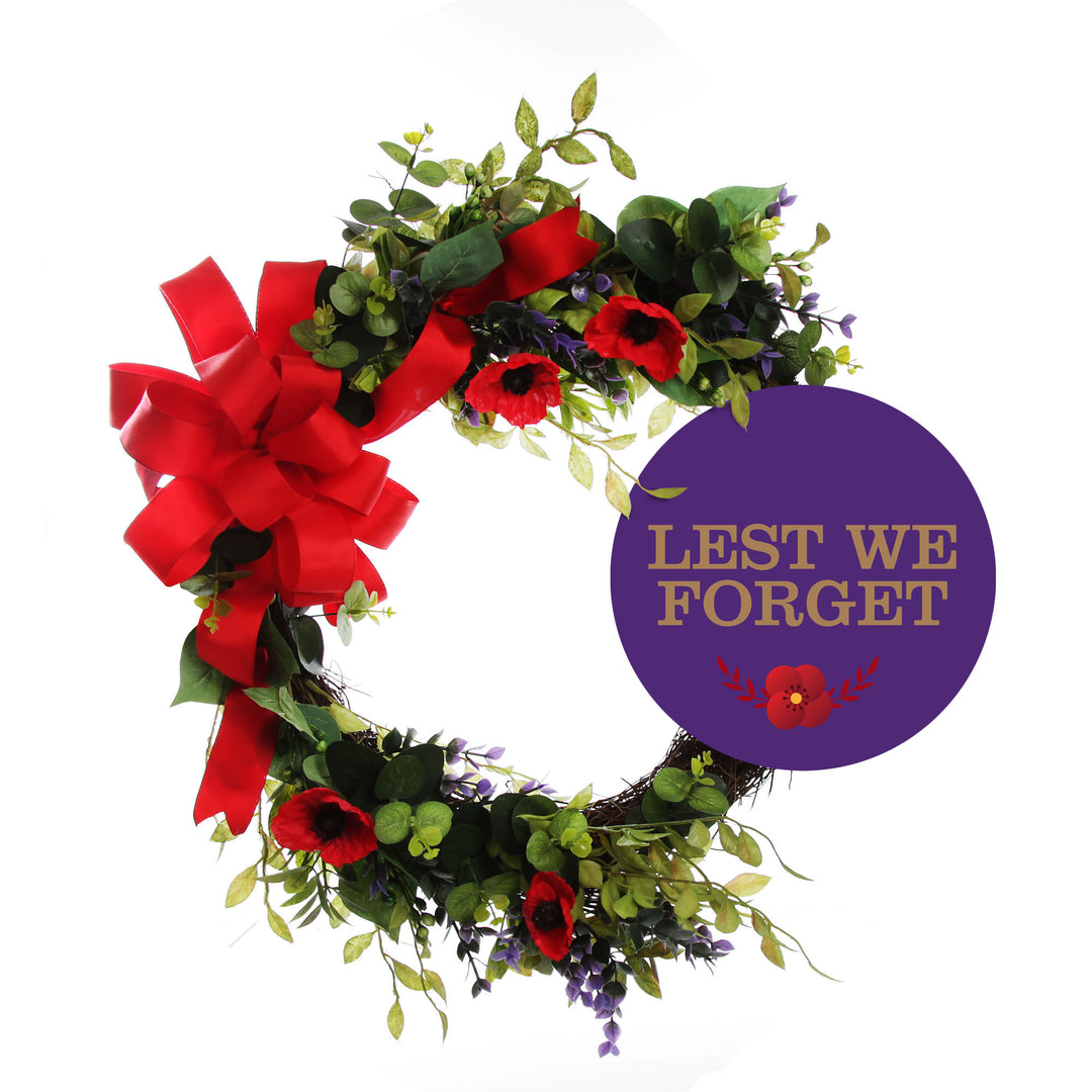 Example of use in floral wreath