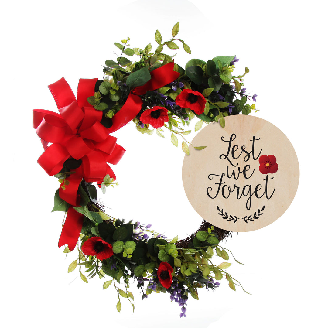 Example of use on floral wreath
