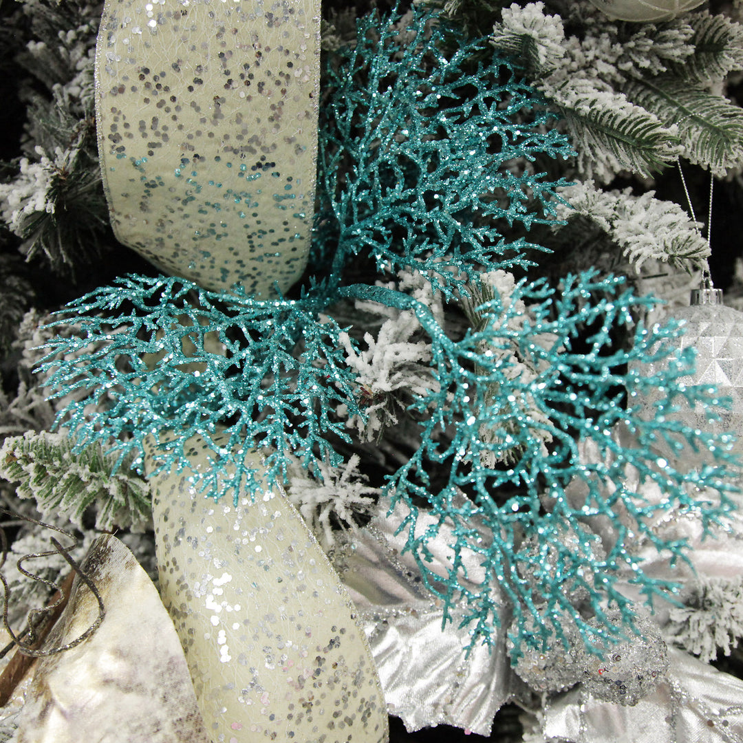 Aqua Blue Coastal Coral Pick