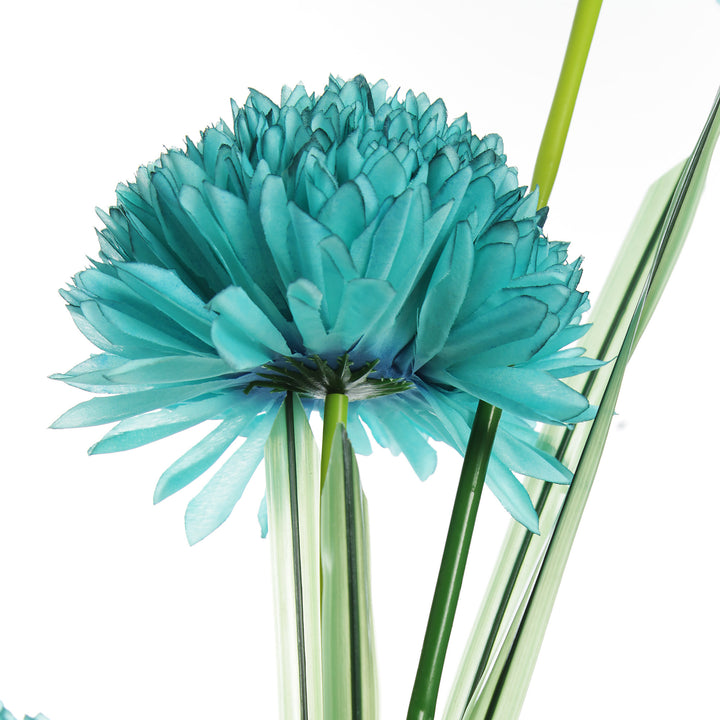 Aqua Flower Trio Spray Side