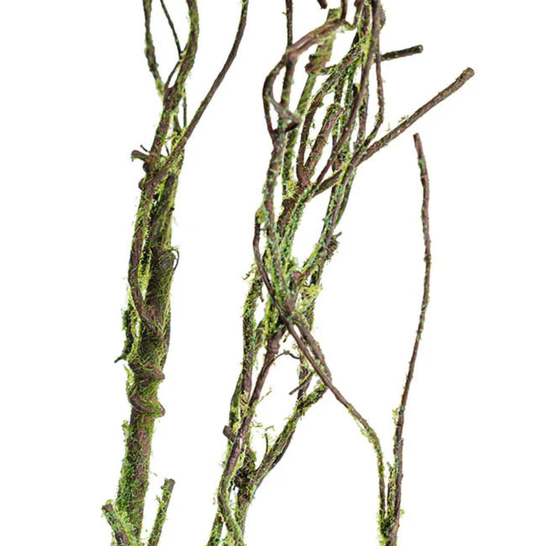 Artificial Curly Willow Branch - Brown - 140cm(H)