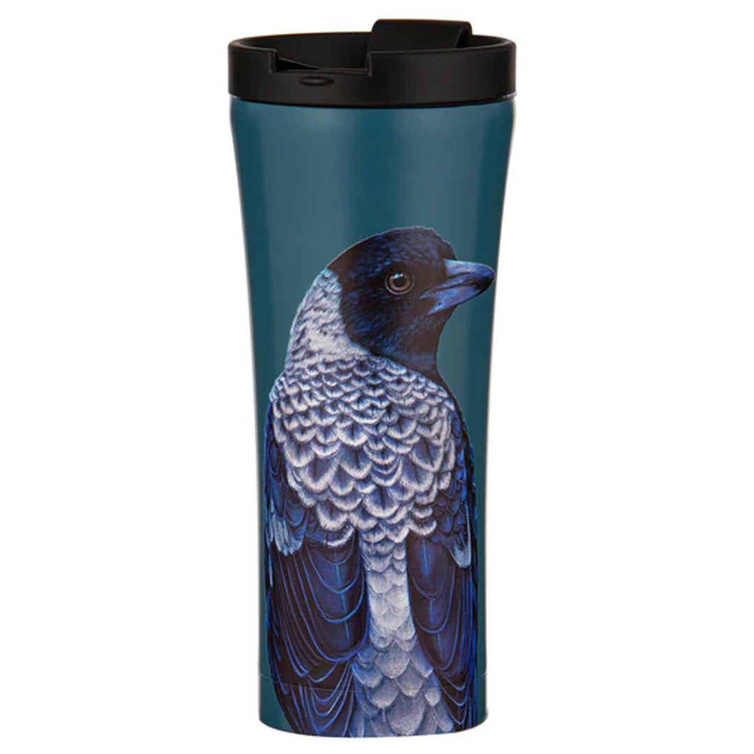 Ashdene Modern Birds Magpie Travel Mug 500ML
