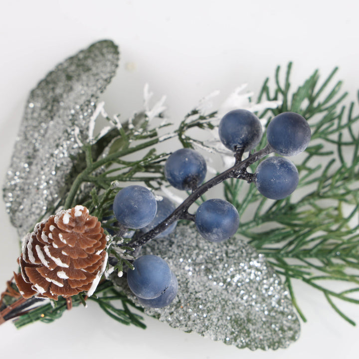 Assorted Blue Blueberry Picks 16cm - Set of 3