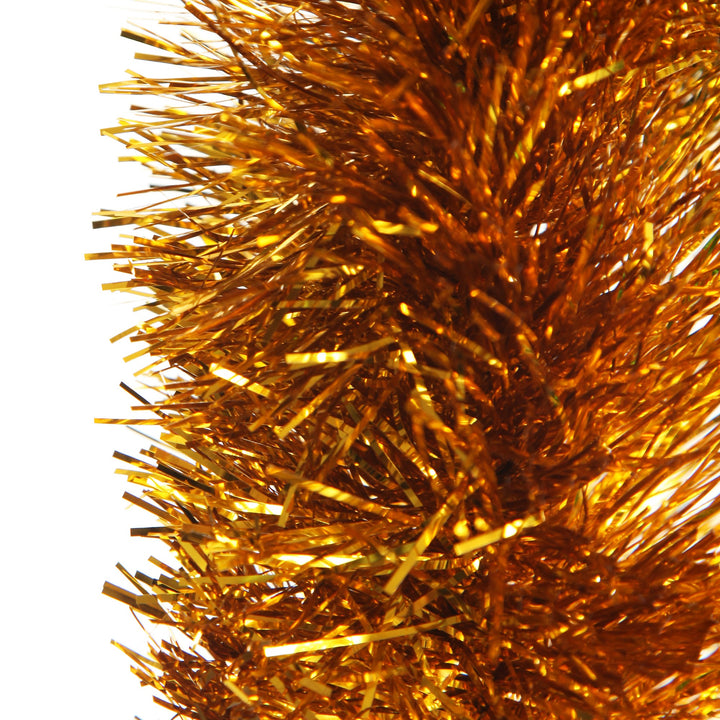 Gold Metallic Thick Christmas Tinsel Garland
