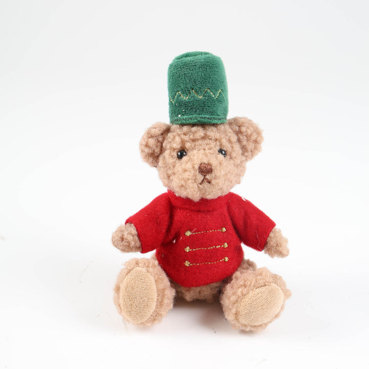 Assorted Nutcraker Teddy Bear Ornament - 12cm