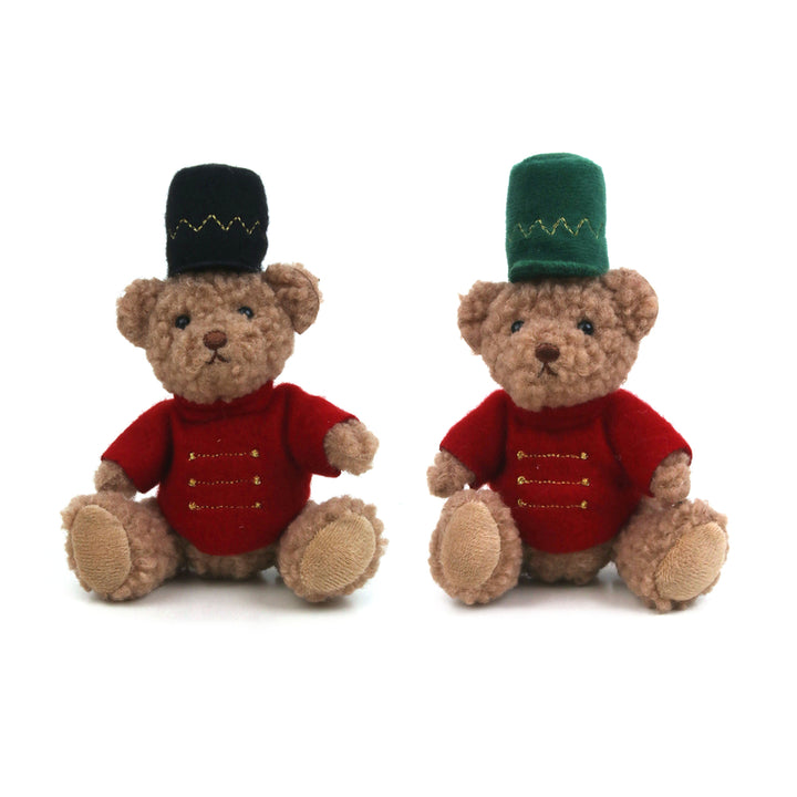 Assorted Nutcracker Teddy Bear Ornament - 12cm