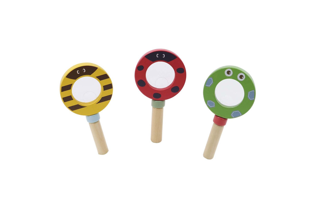 Assorted Wooden Magnifying Glass