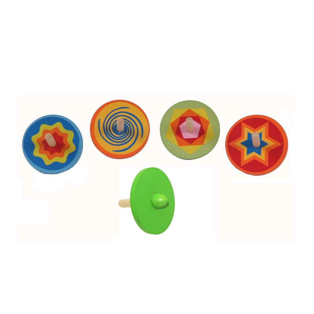 Assorted Wooden Spinning Top