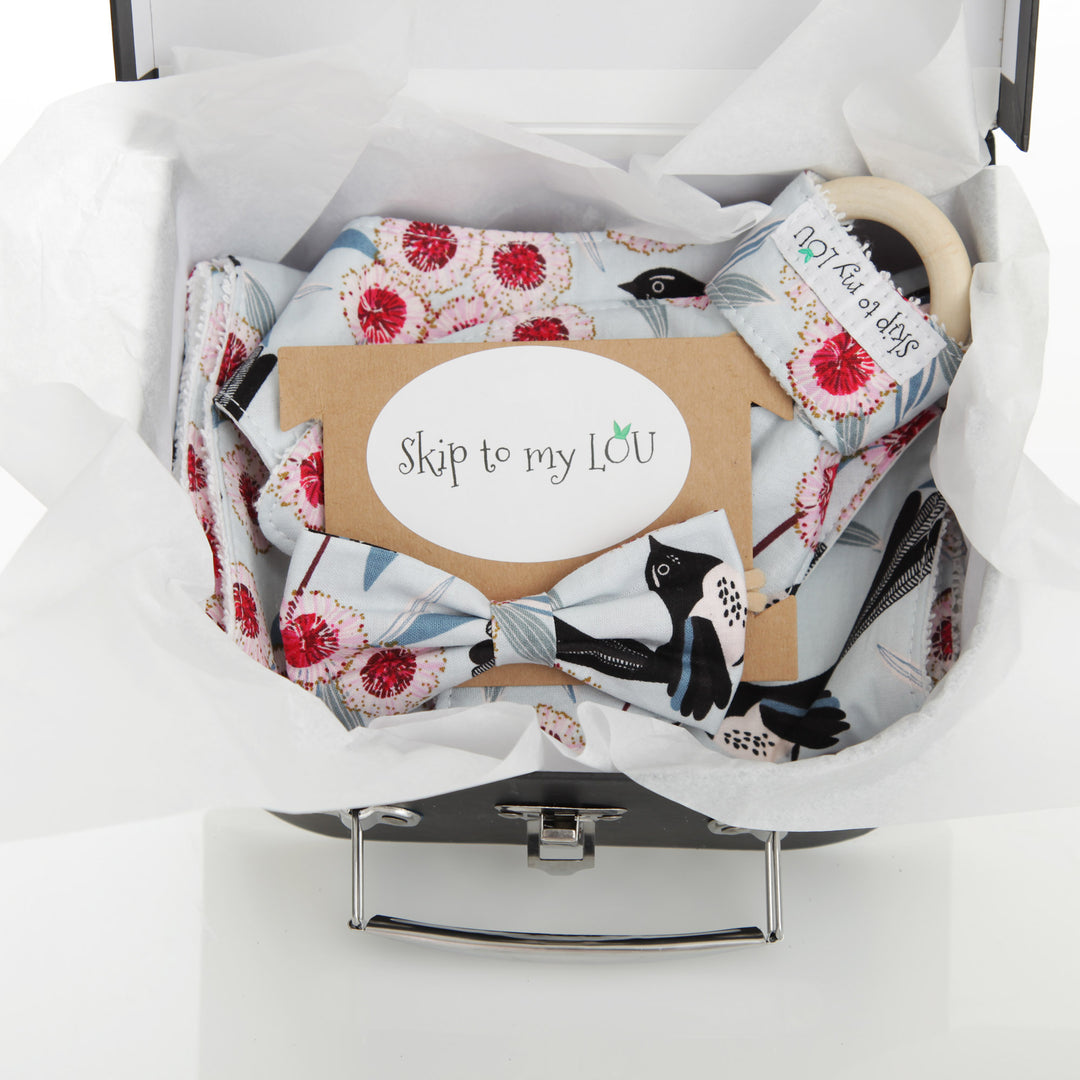 Baby Gift Set - Blue Willie Wagtail