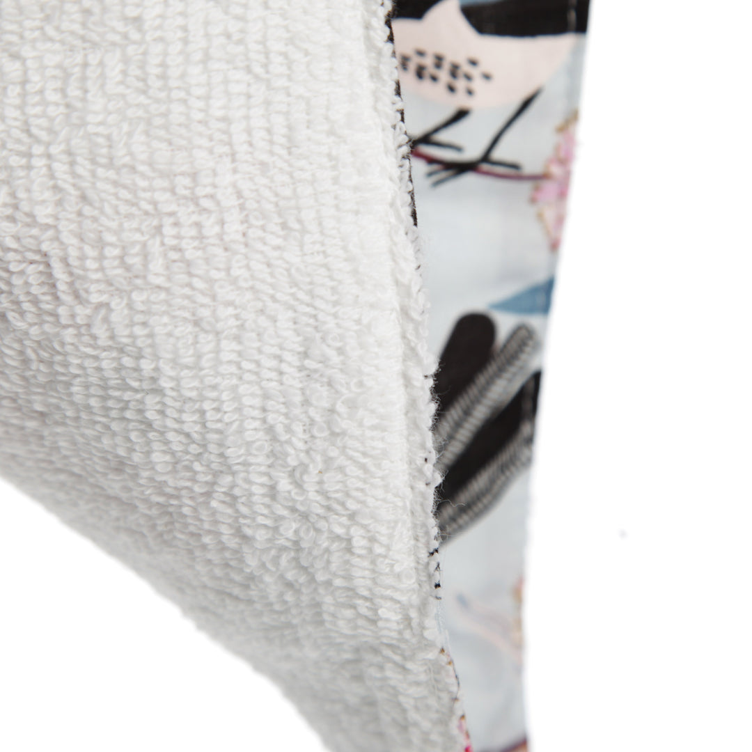 Baby Gift Set - Blue Willie Wagtail - Cloth detail