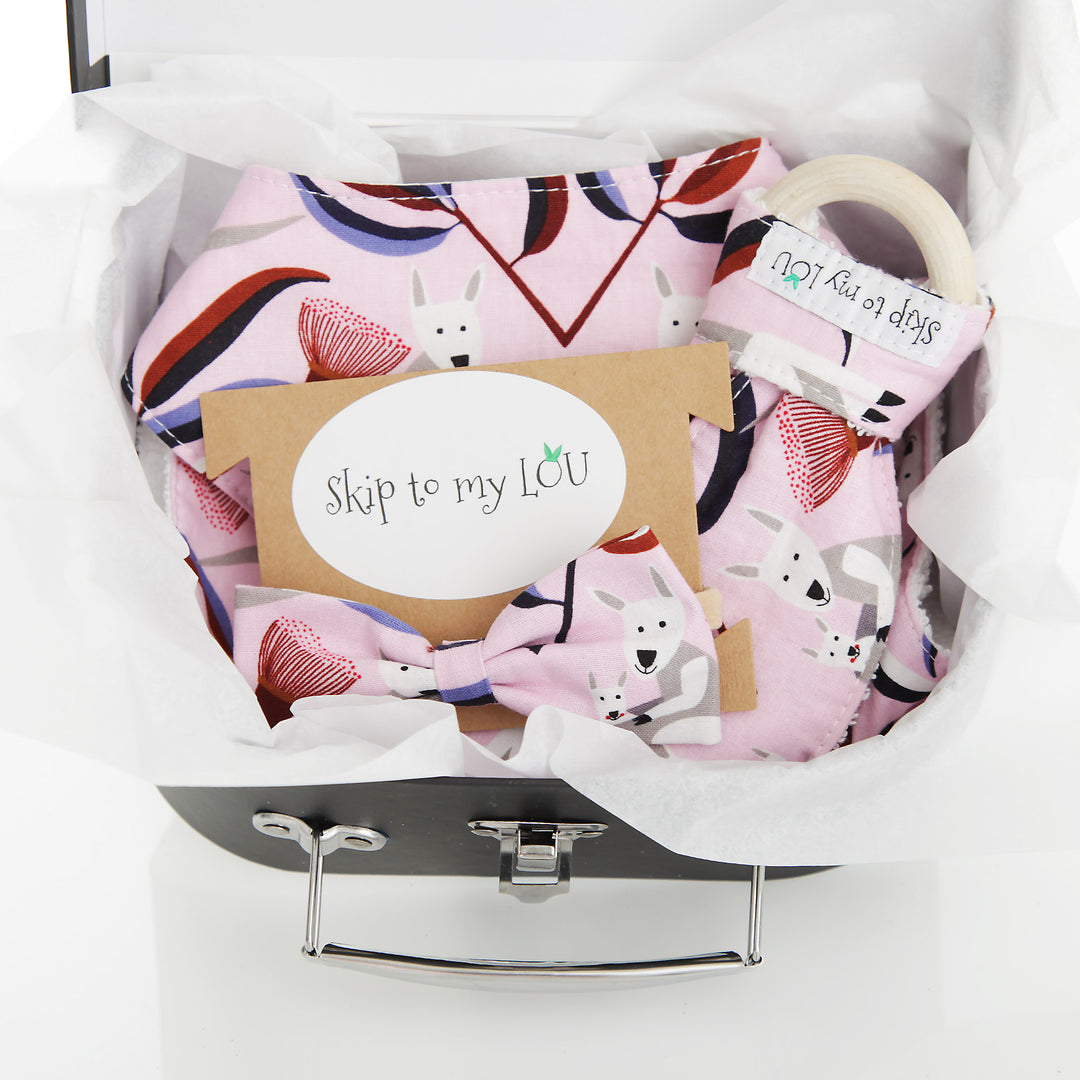 Baby Gift Set - Pink Kangaroo