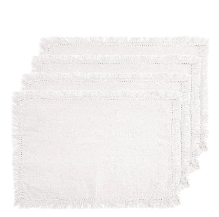 J.Elliot Avani - Placemat Ivory 33x48cm - Set of 4