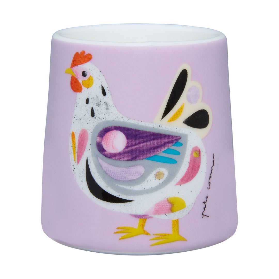 Maxwell and Williams - Pete Cromer Barn Friends - Pink Chook Egg Cup