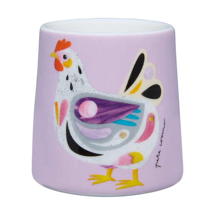Maxwell and Williams - Pete Cromer Barn Friends - Pink Chook Egg Cup