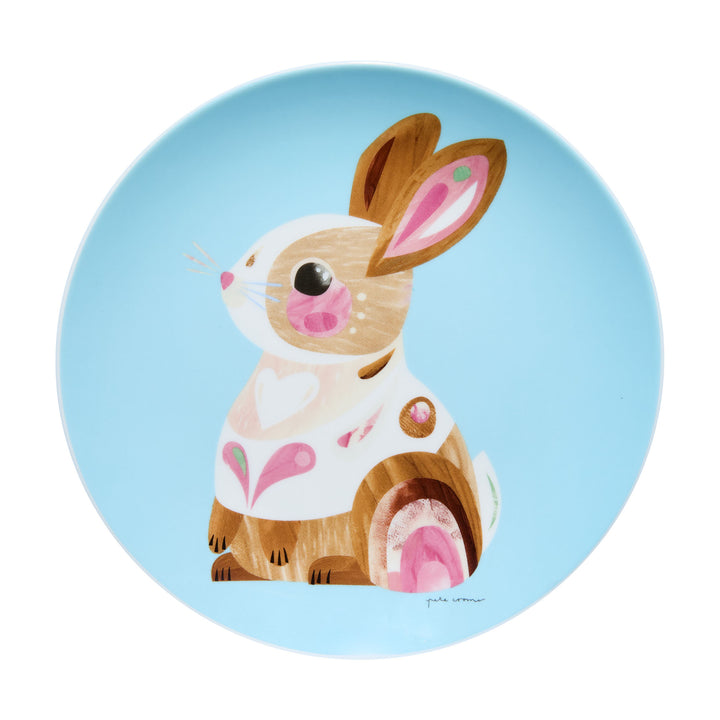 Maxwell and Williams - Pete Cromer Barn Friends - Blue Bunny Plate 20cm
