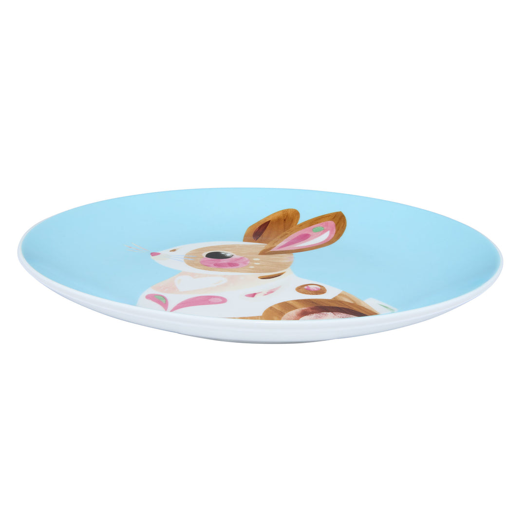 Maxwell and Williams - Pete Cromer Barn Friends - Blue Bunny Plate 20cm