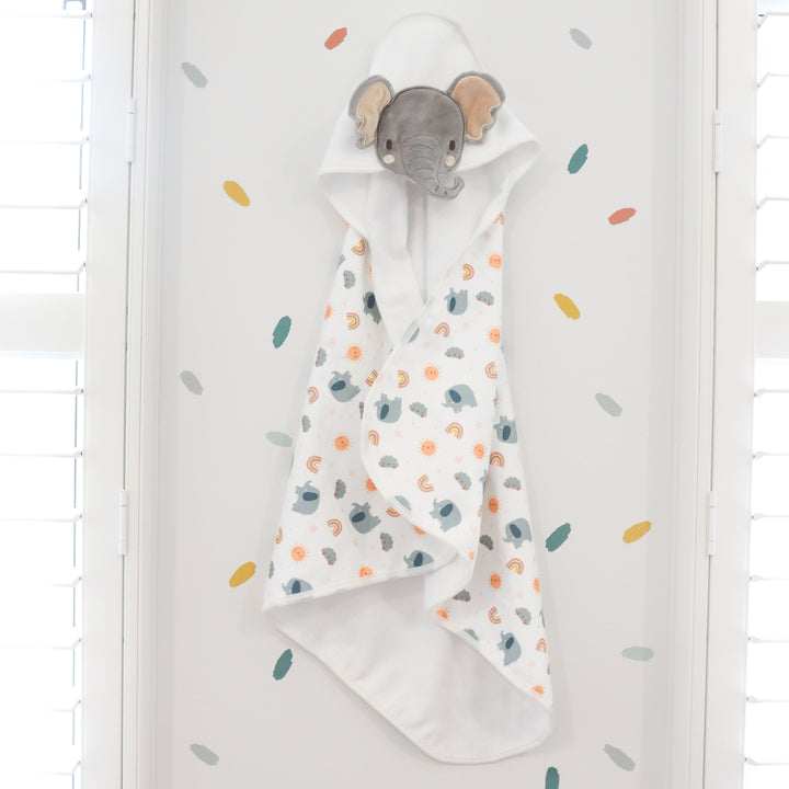 Baby Elephant - Hooded Towel