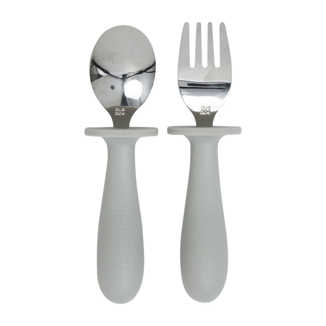 Baby Elephant - Silicone Cutlery Set