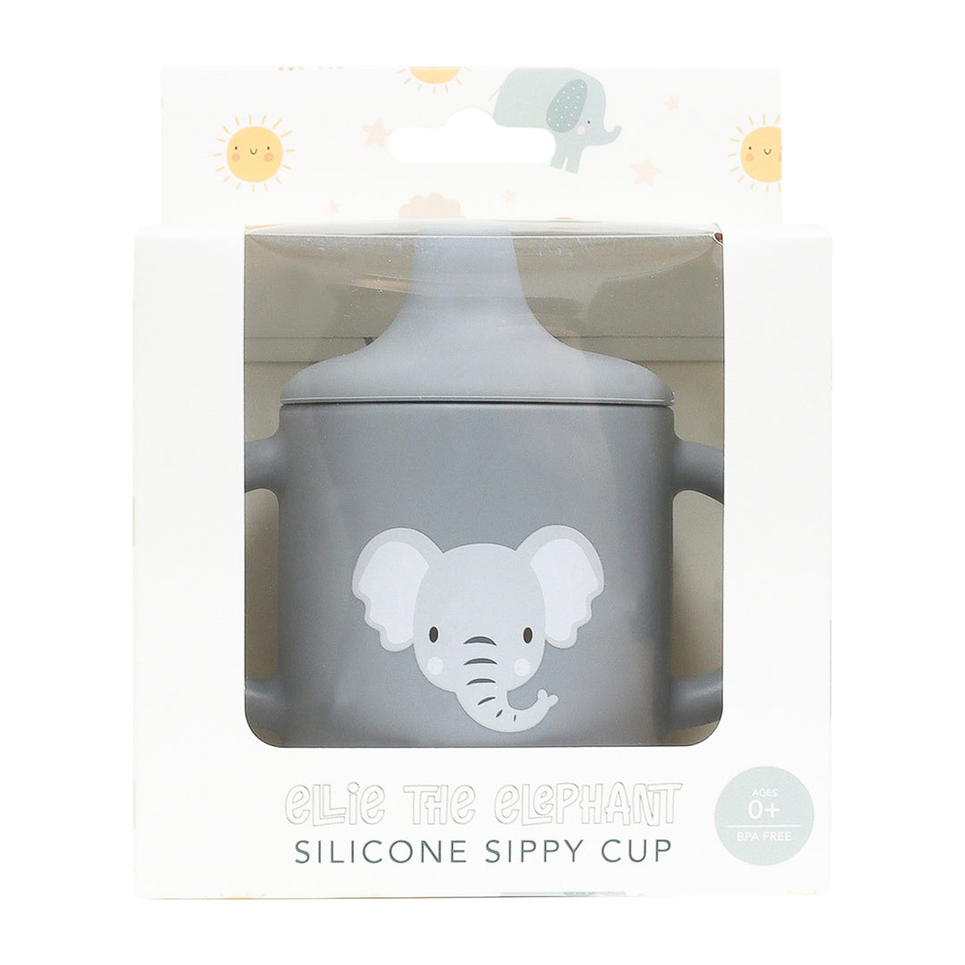 Baby Elephant - Silicone Sippy Cup