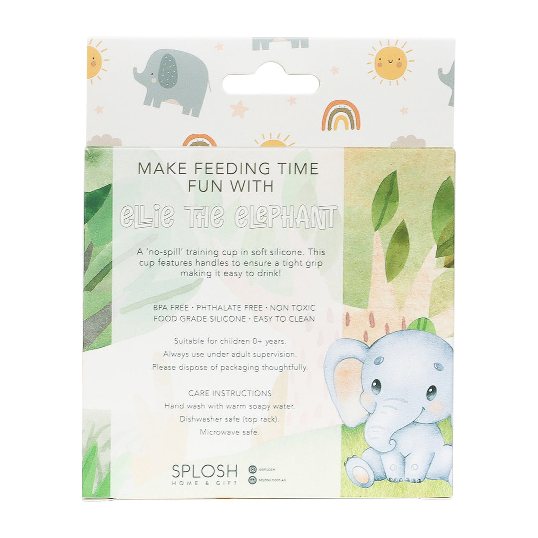 Baby Elephant - Silicone Sippy Cup