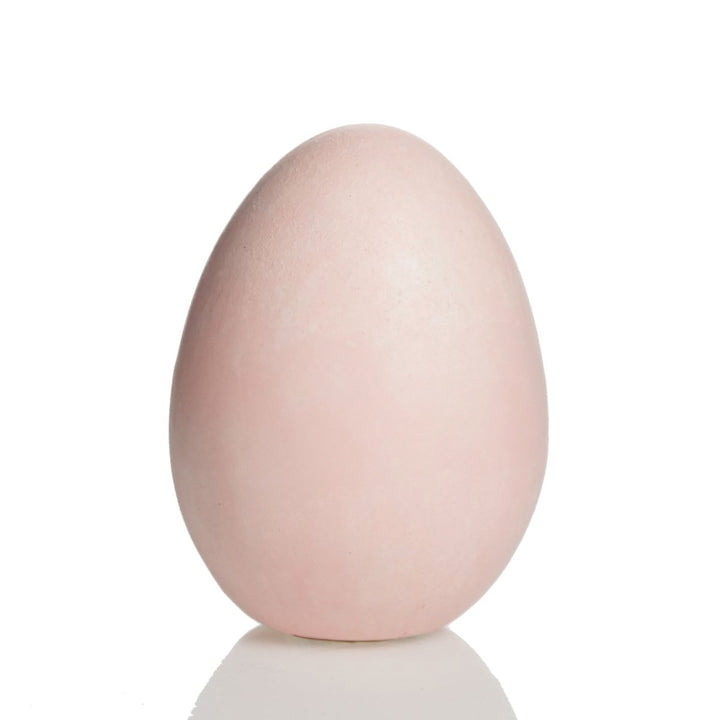 Baby Pink Ceramic Easter Egg Ornament