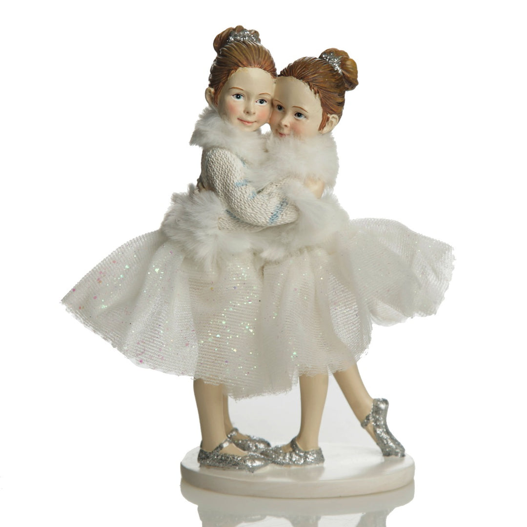 Embracing Ballerinas Ornament
