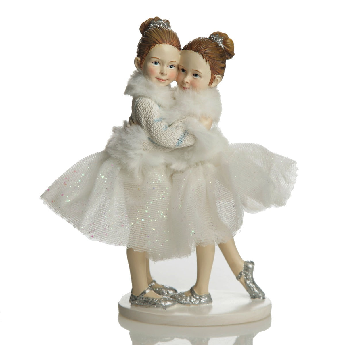 Embracing Ballerinas Ornament