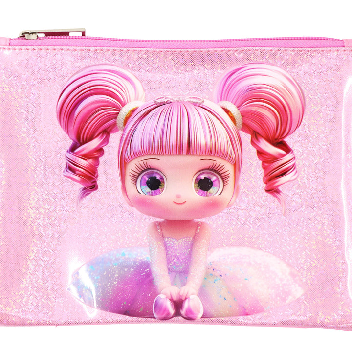 Ballerina Sparkle Pencil Case - Pink