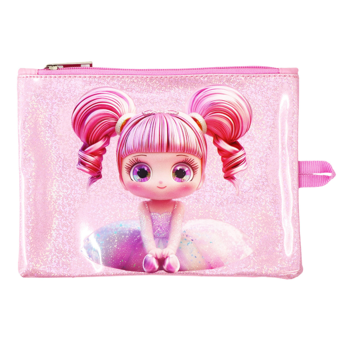 Ballerina Sparkle Pencil Case - Pink