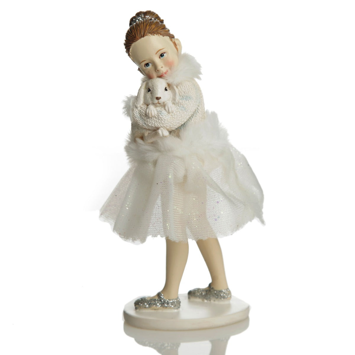 Ballerina and Bunny Ornament Whole product