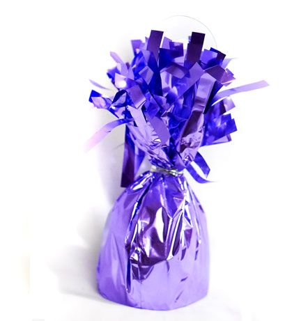 Balloon Weight - Lavender Foil