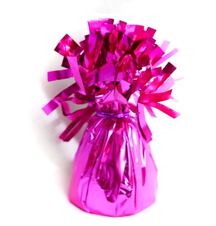 Balloon Weight - Magenta Foil
