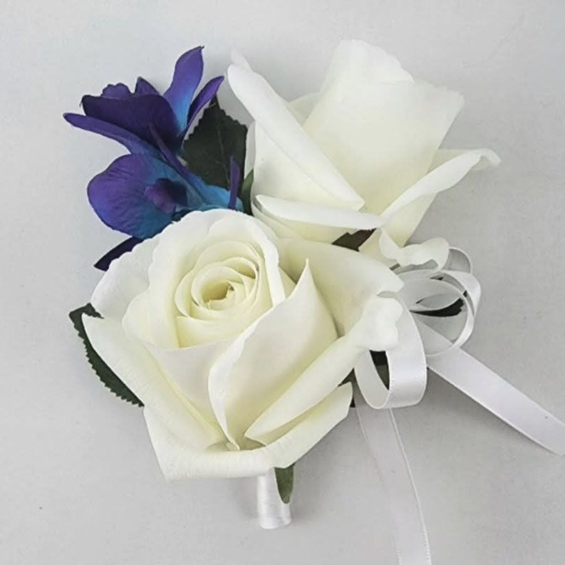 Real Touch Faux Flower Corsage