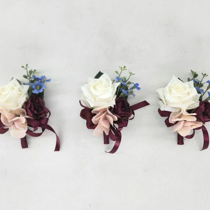 Real Touch Faux Flower Corsage