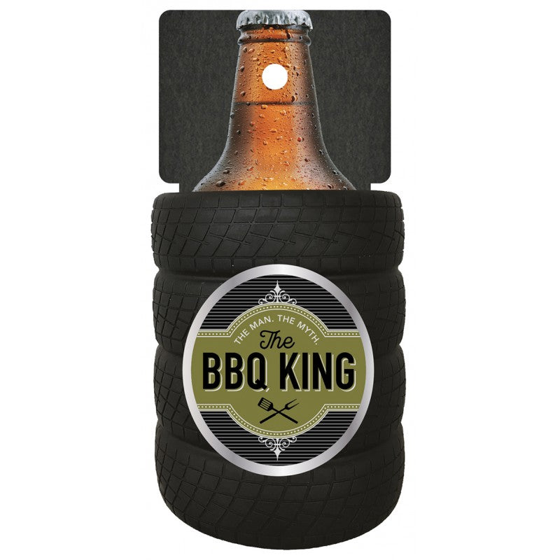 BBQ King Beer Holder Stubby Cooler
