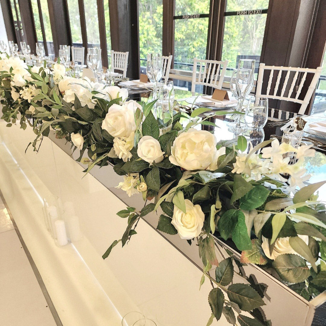 Wedding Bridal Table Arrangement