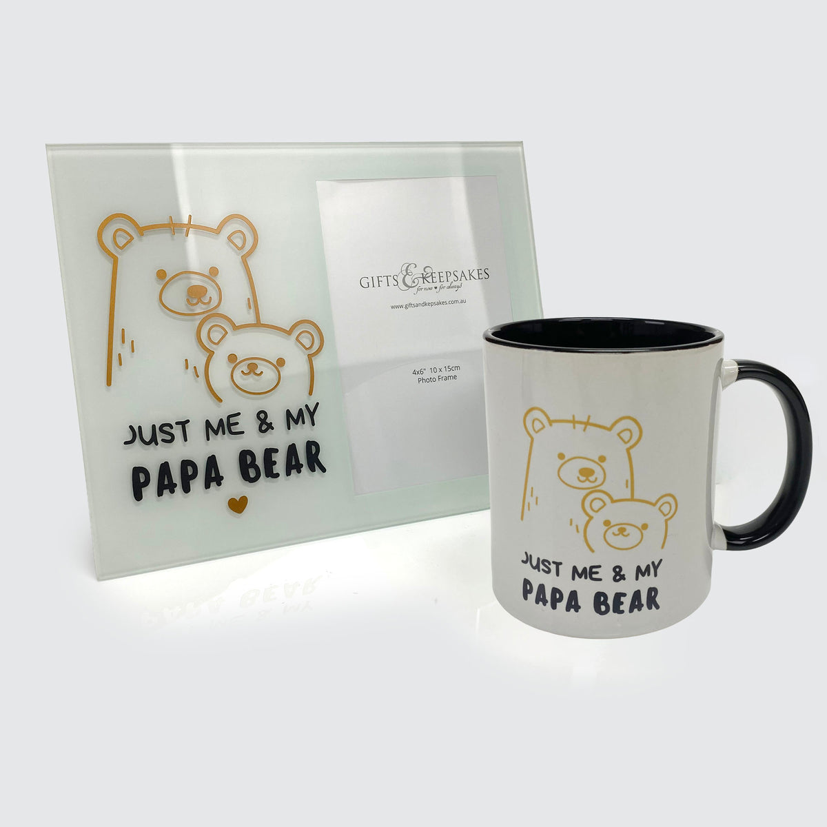 Beary Cute Mug and Frame Set 