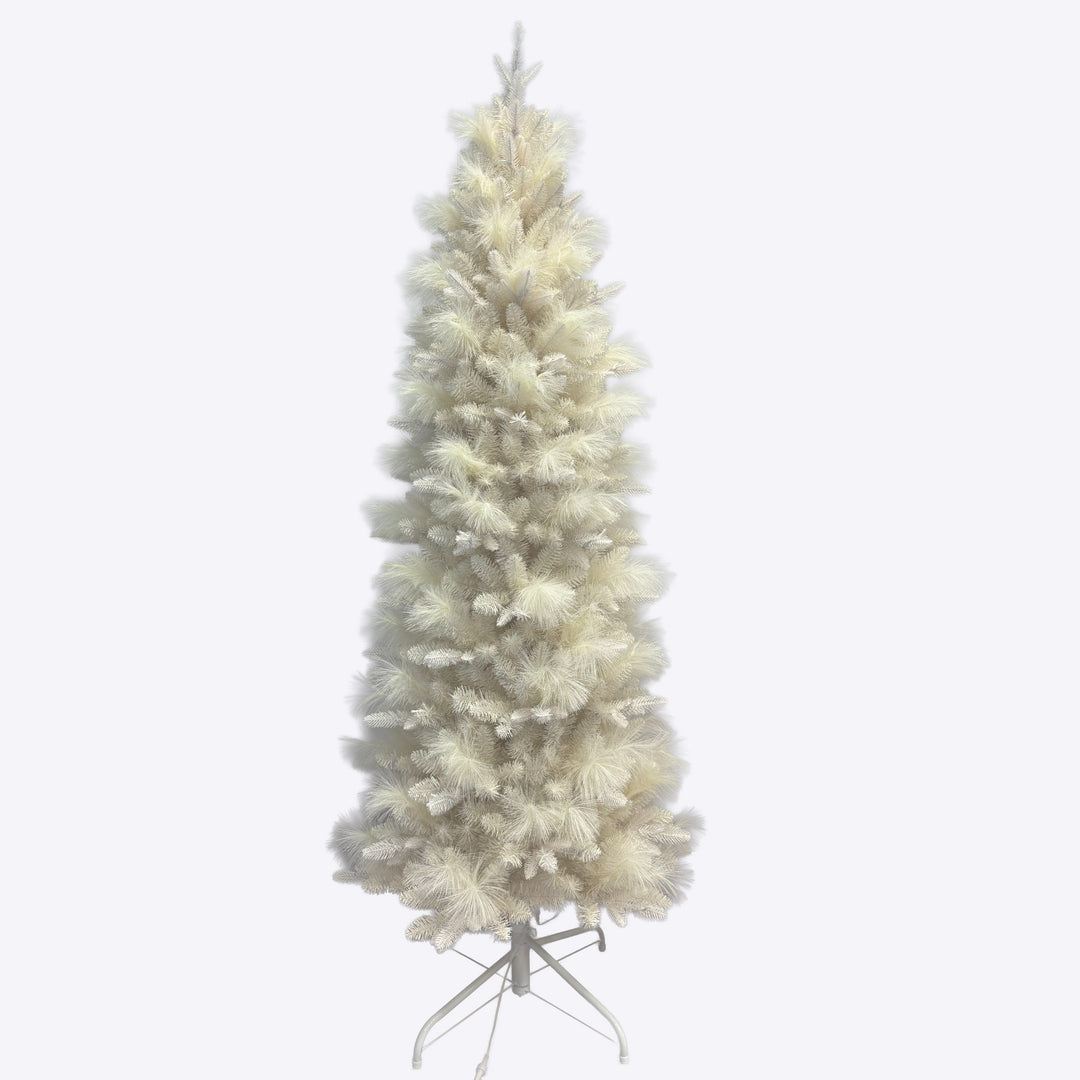 Beige Romance Pampas Tree with Lights - 210cm