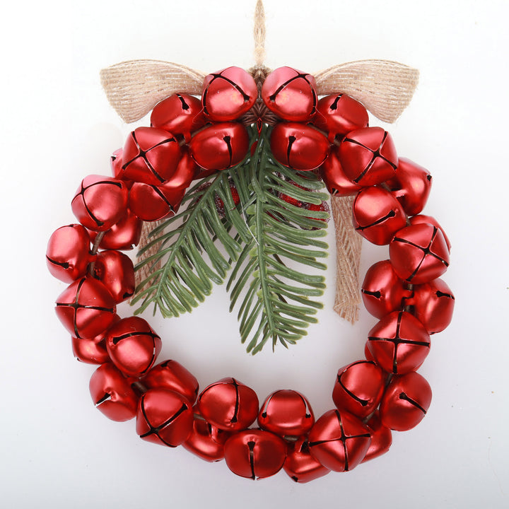 Red Bell Wreath Hanging Decoration