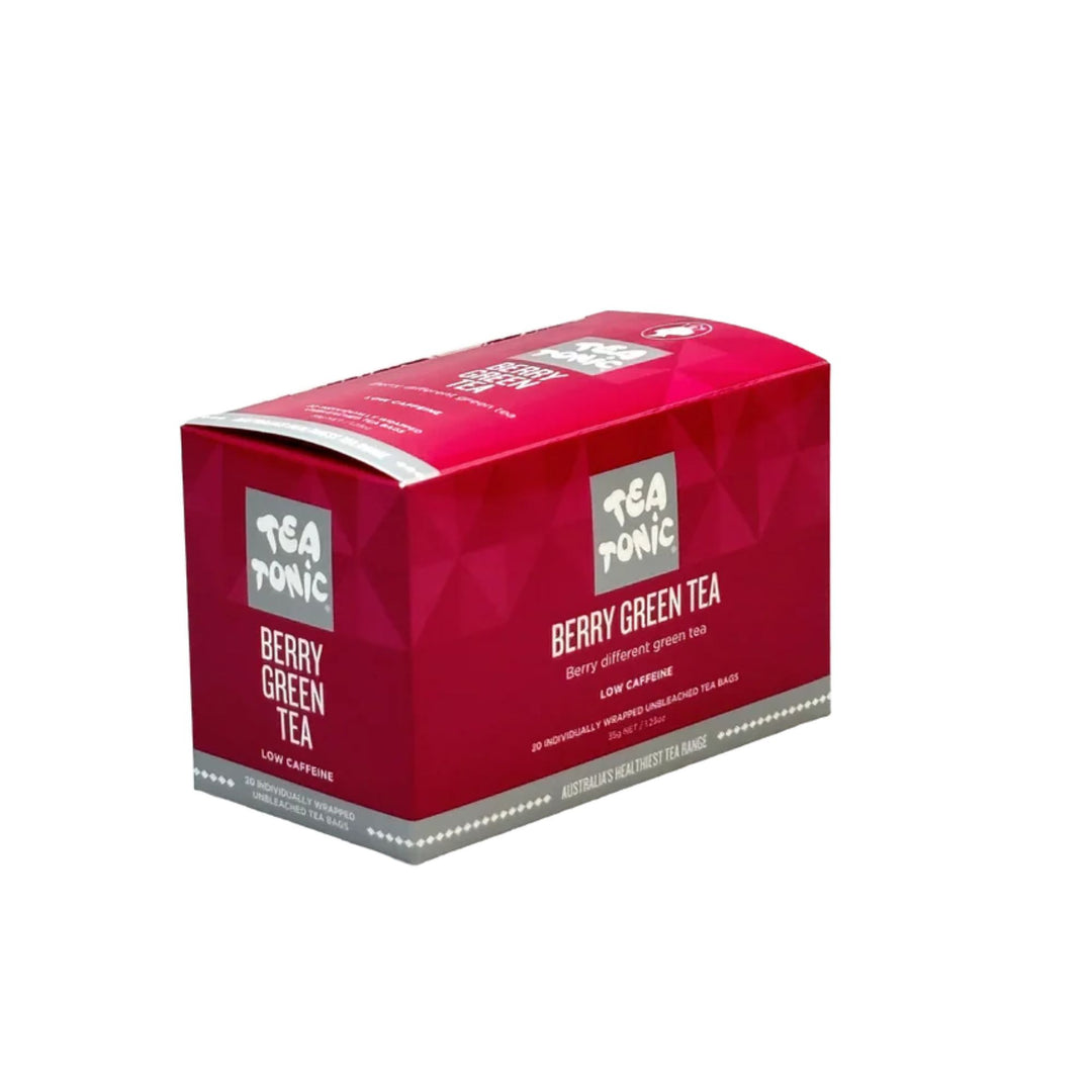 Tea Tonic Berrry Green Tea - 20 Teabags Box (Organic)