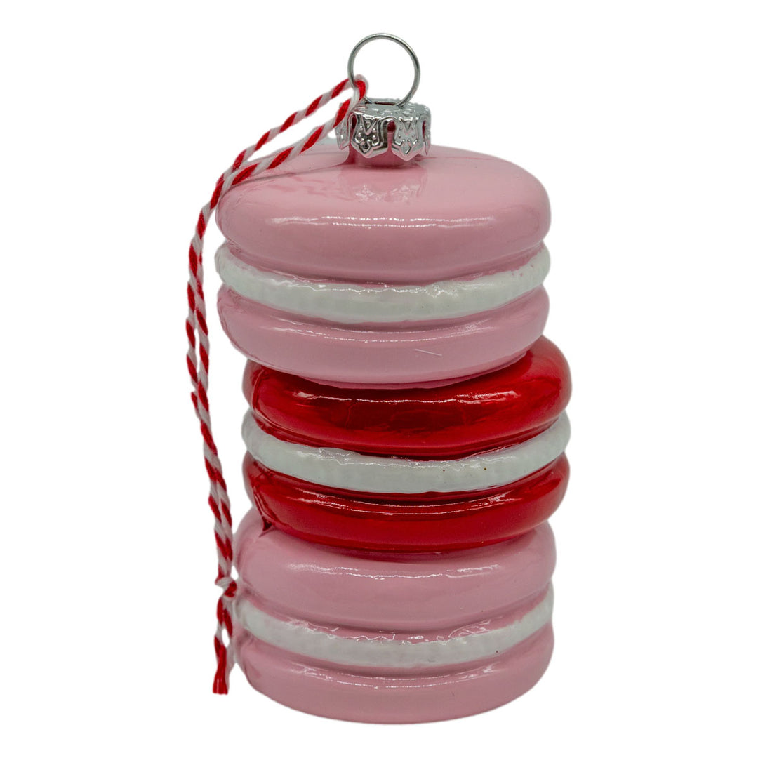Berry Sweet Macaron Stack Ornament