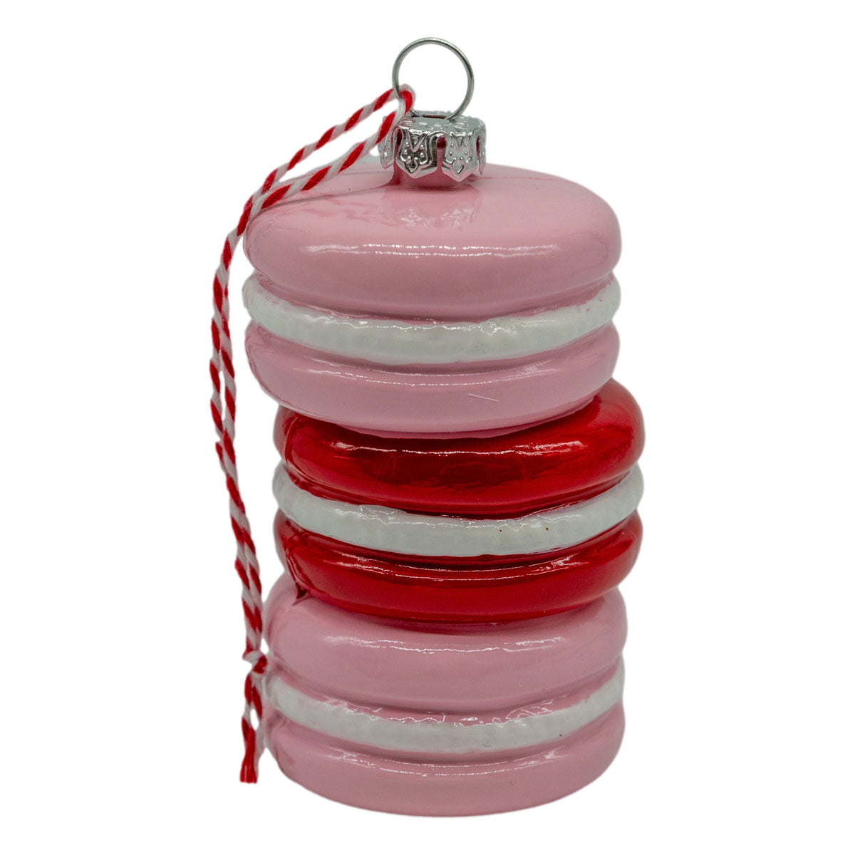 Berry Sweet Macaron Stack Ornament