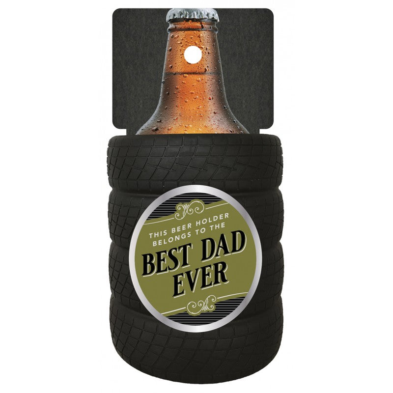 Best Dad Ever Beer Holder Stubby Cooler