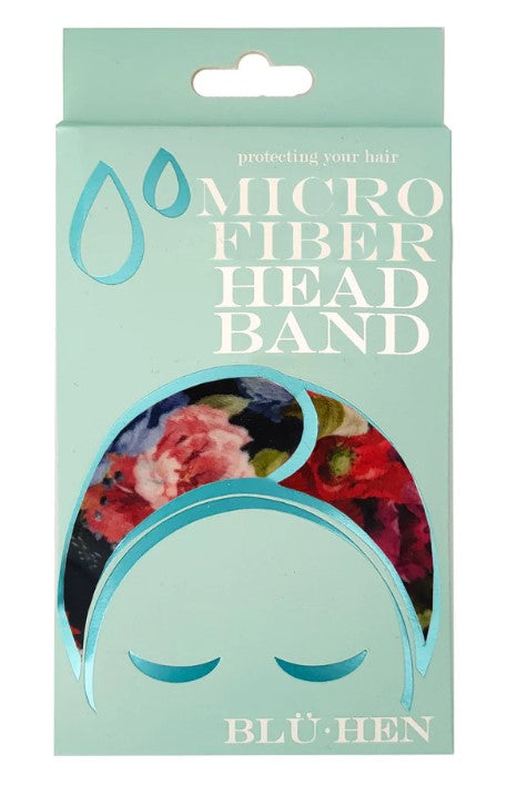 Bluhen Black Floral Head Band