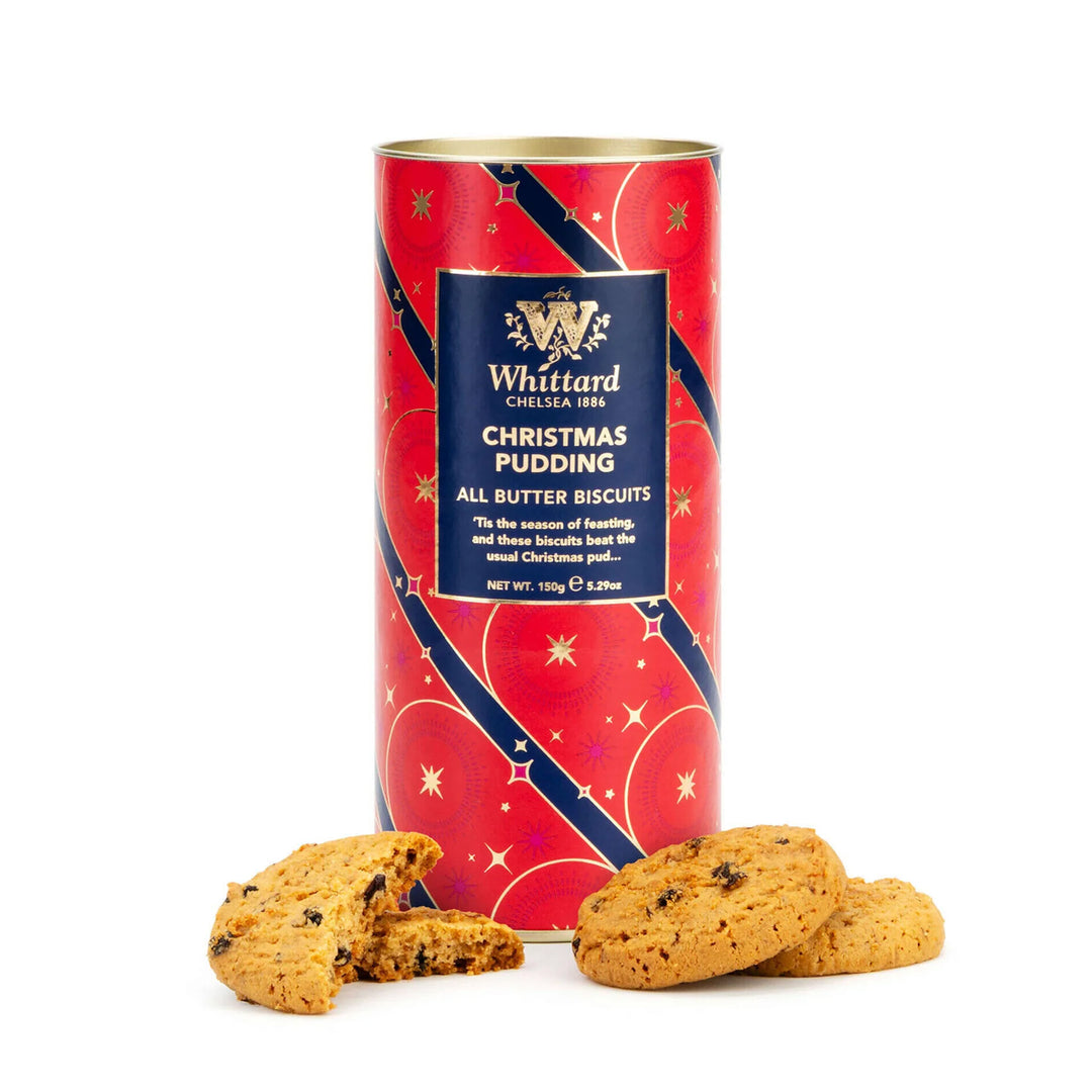 Biscuit Tube - Whittard of Chelsea Christmas 2025 Pudding 150g