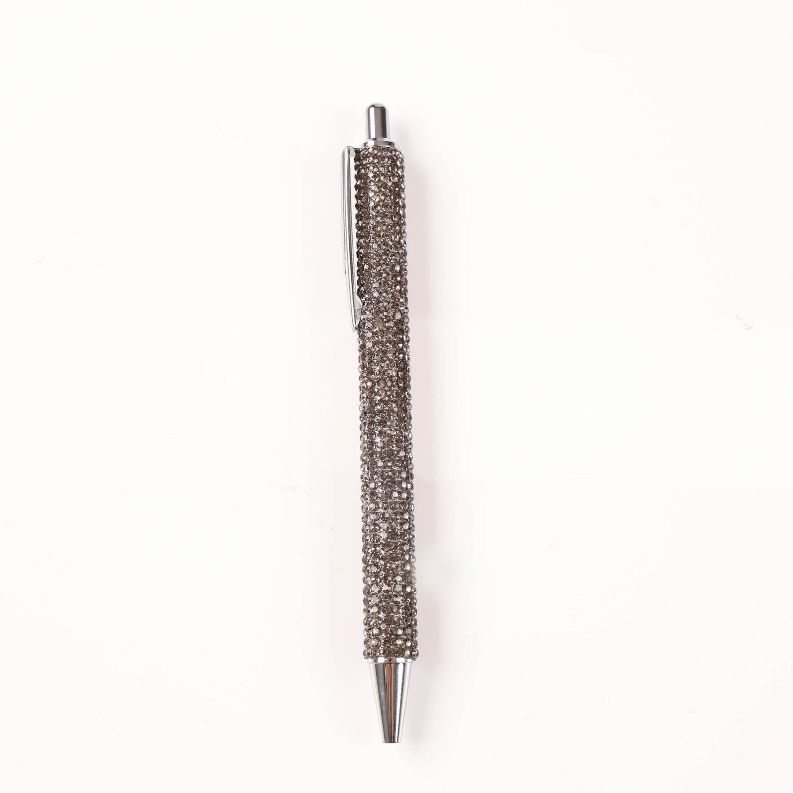 Black Diamonte Ball Point Pen