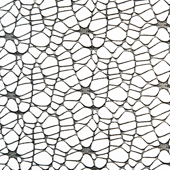 Black Lace Spider Mesh Roll 