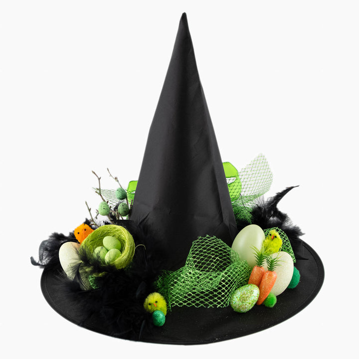 Handmade Elphaba Black Witch Easter Hat 